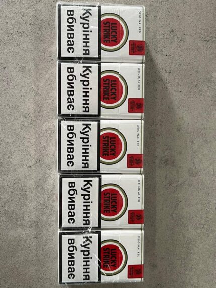Lucky Strike Duty free (Пачка квадрат/Целлофан)
