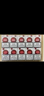 Lucky strike red(круглая пачка)